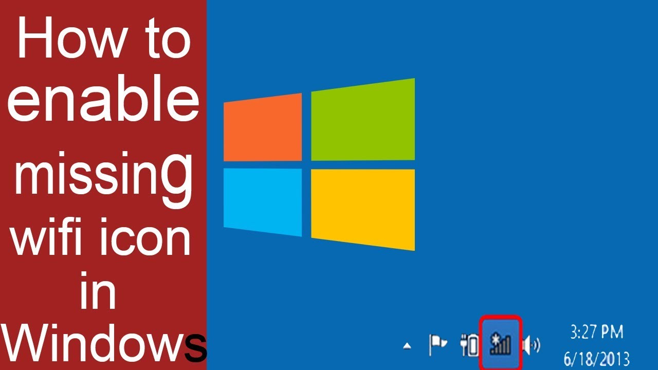 1280x720 How To Enable Missing Wifi Icon