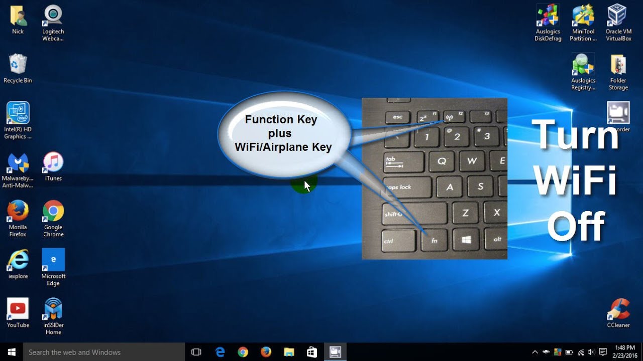 1280x720 How To Disable Wifi On Windows Or How To Enable Wifi On Windows