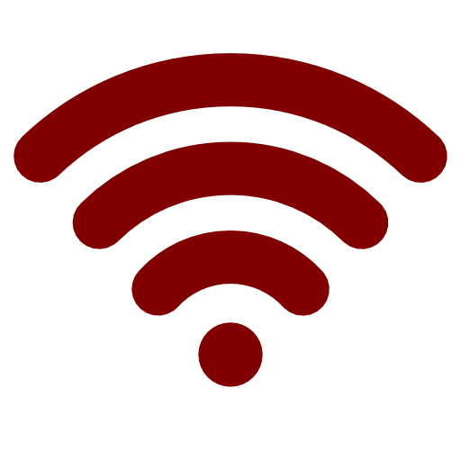 512x512 Wifi Icon Red Png Image
