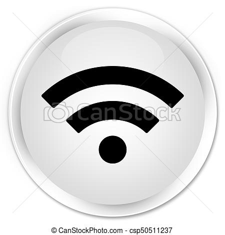 450x470 Wifi Icon Premium White Round Button Wifi Icon Isolated