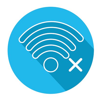 416x416 Wifi Signal Icon No Wireless Connection Premium Clipart