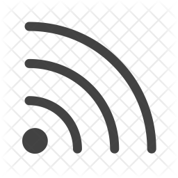 256x256 Wifi Signal Icon Of Glyph Style