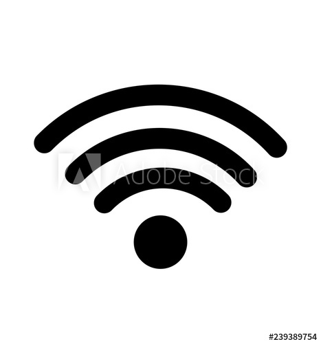 467x500 Wifi Signal Icon Symbol Vector Illustration Isolated On White