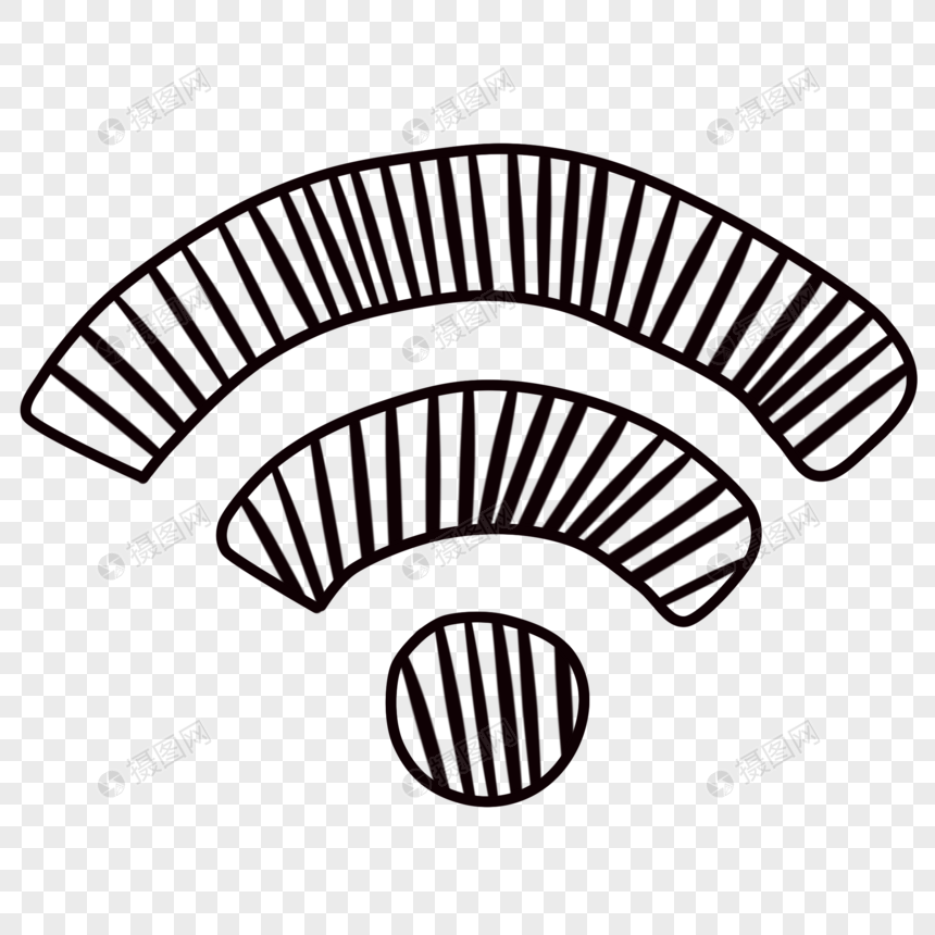 860x860 Hand Drawn Wifi Signal Icon Png Image Picture Free Download