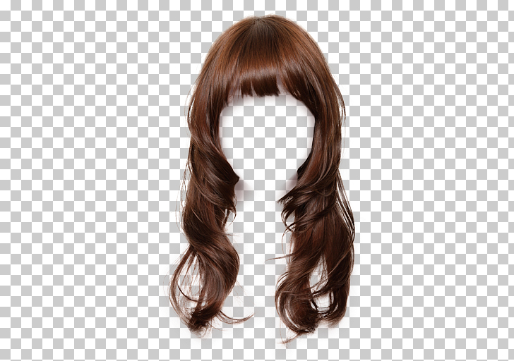 728x512 Hairstyle Wig Icon, Creative Pull Curly Brown Hair Free, Brown Wig