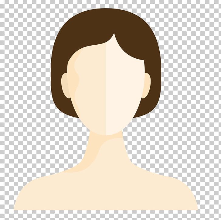 728x724 Woman Wig Icon Png, Clipart, Black Hair, Cartoon, Download, Ear