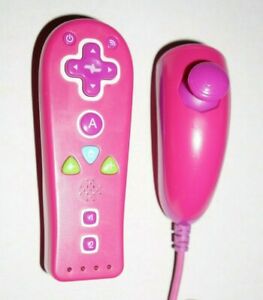 263x300 Icon Pink Purple Mini Wii Remote And Nunchuck For Nintendo Wii