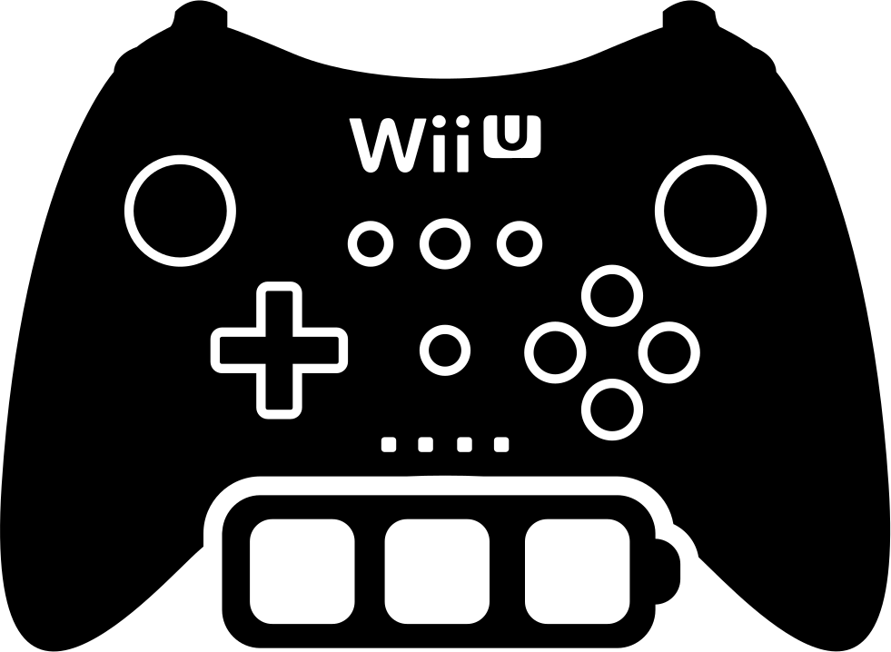 981x718 Wii U Full Battery Games Control Symbol Png Icon Free Download