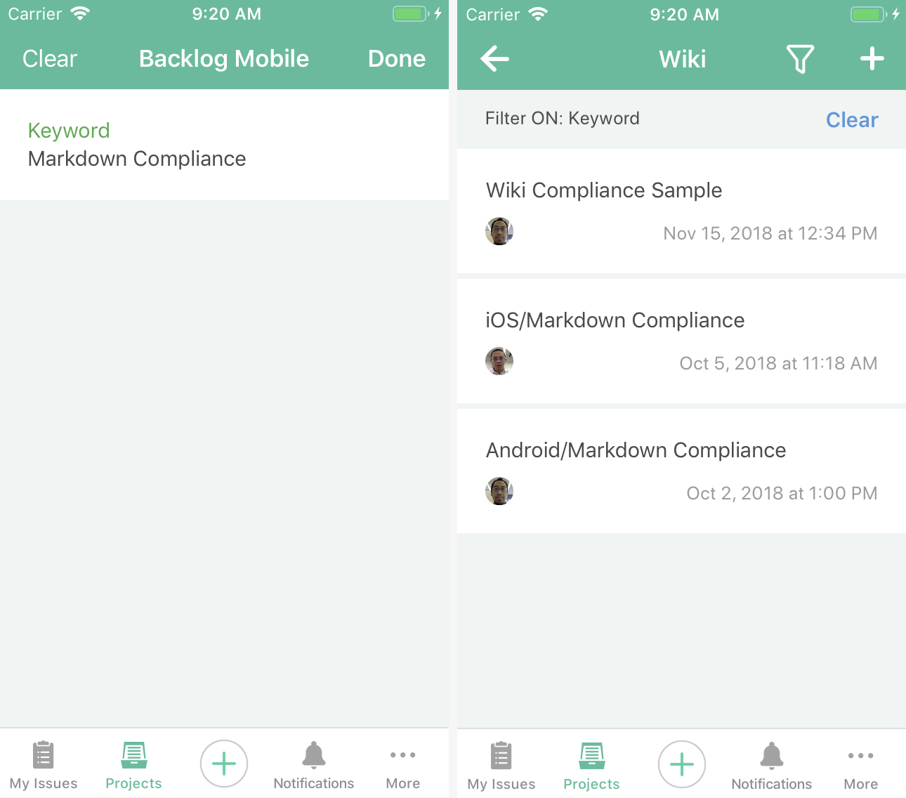 Wiki And Notification Filtering Come To Backlog For Ios 1290x1136 Wiki And Notification Filtering Come To Backlog For Ios