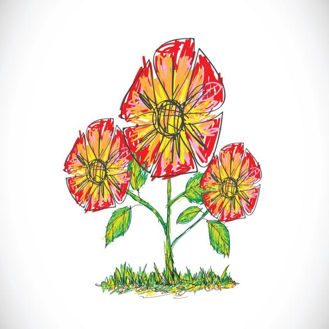 640x640 Flower Icon Design, Abstract, Art, Background Png And Vector