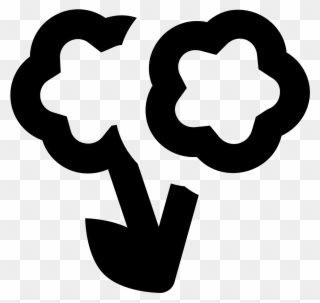 320x303 Icon Flower Vector Clipart