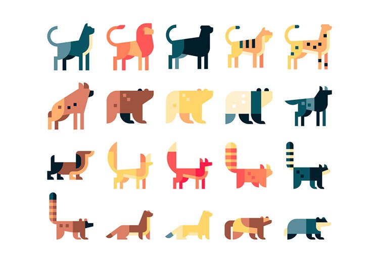 734x533 Free Wildlife Icons The Best Ever Animal Icon Set Creative Nerds