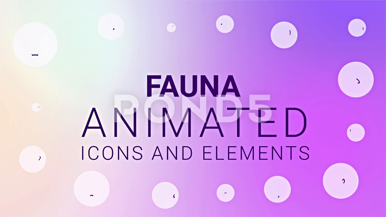 1280x720 Animal Fauna Wildlife Icon Set