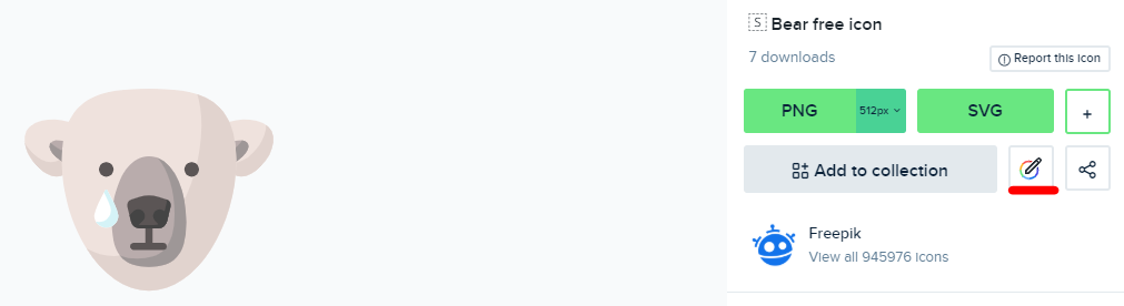 1011x276 Icon Editor Flaticon