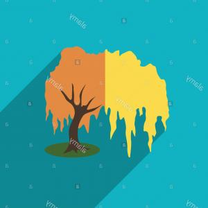 300x300 Willow Tree Isometric D Icon Vector Createmepink
