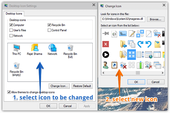 566x377 How To Change Desktop Icons In Windows