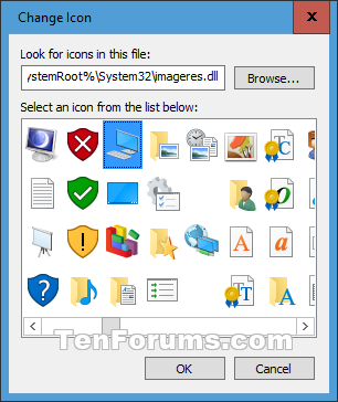 306x364 Change Library Icon In Windows Tutorials