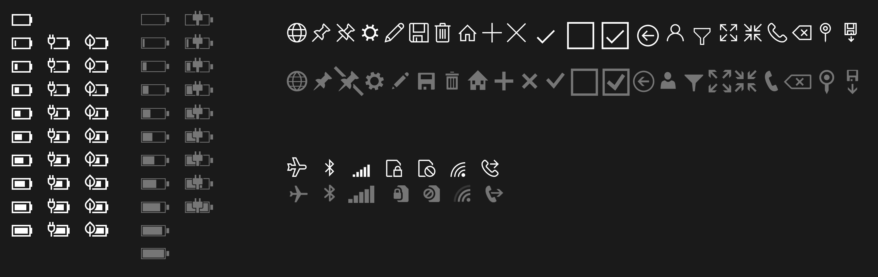 3000x946 Windows New Modern Ui Icons Found, Show Evolution
