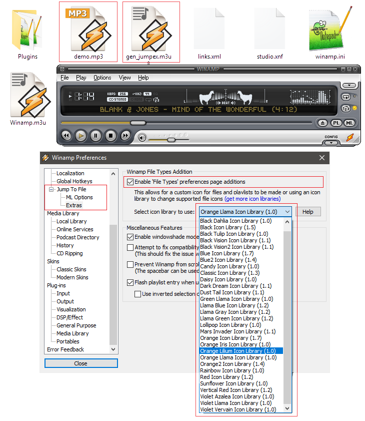 730x841 Winamp Icon Pack
