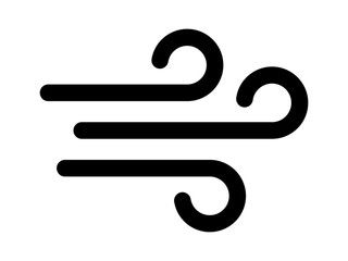 320x240 Blowing Wind Windy Flat Icon For Apps And Websites Weather
