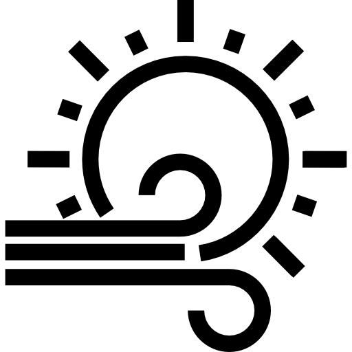 512x512 Blowing Wind And Sun Icons Free Download