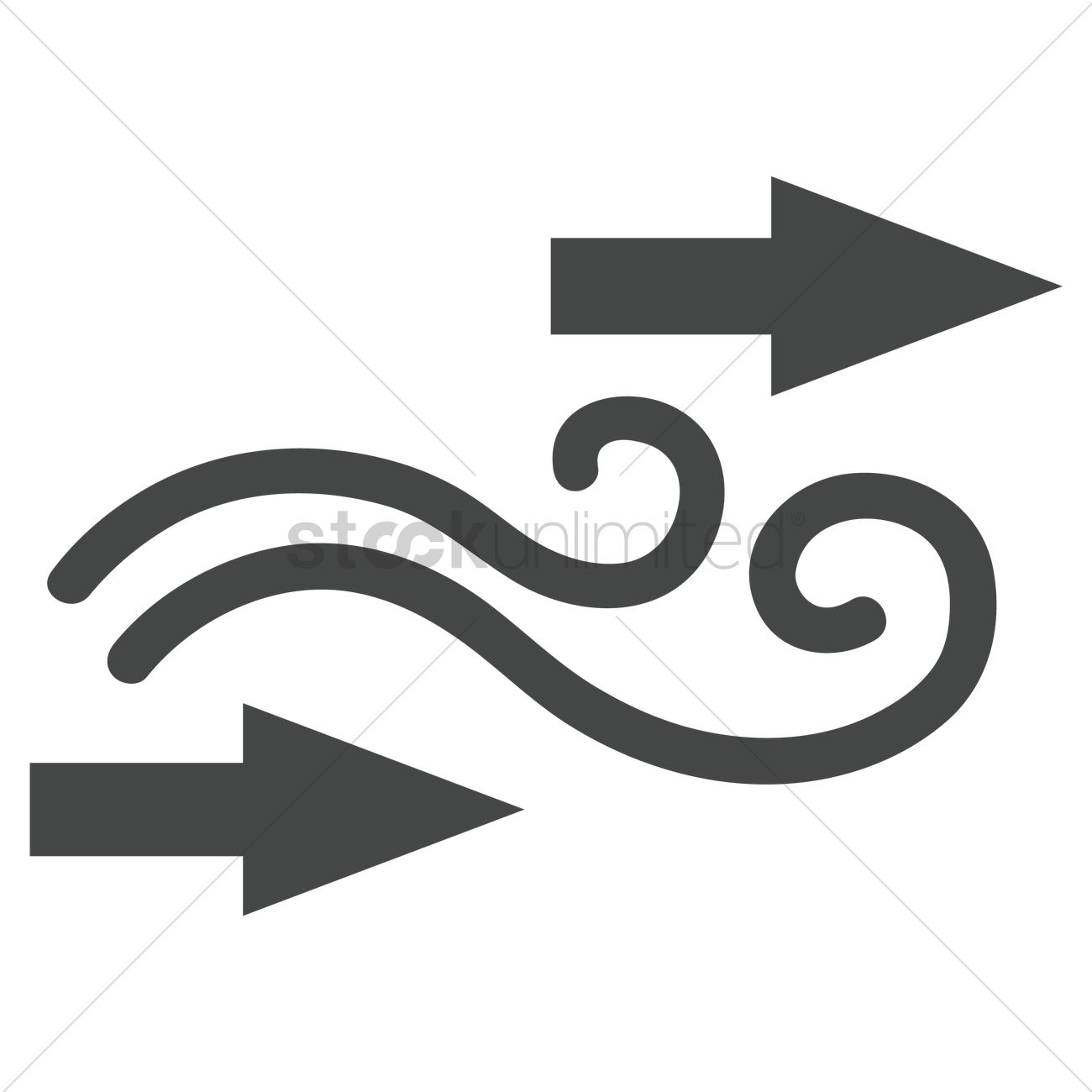 1300x1300 Wind Direction Vector Image