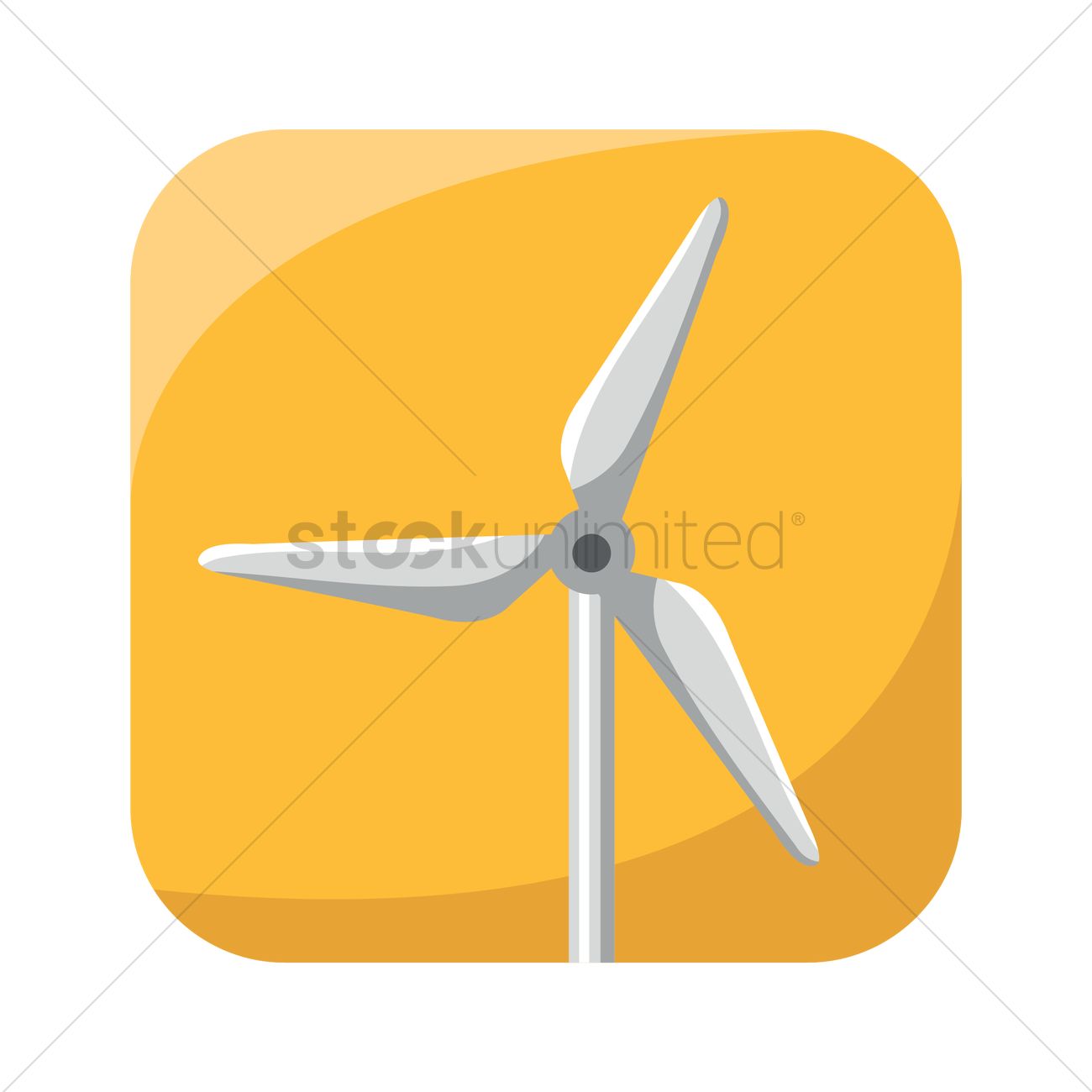 1300x1300 Wind Turbine Renewable Energy Icon Vector Image