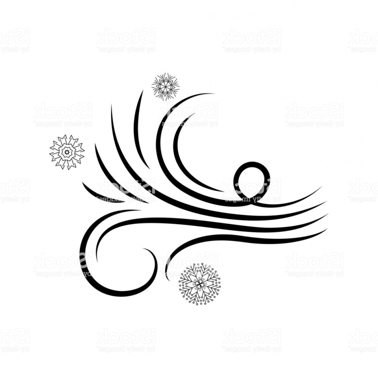 1228x1228 Vector Illustration Of Wind Icon Isolated On White Gm Hoodamathrun