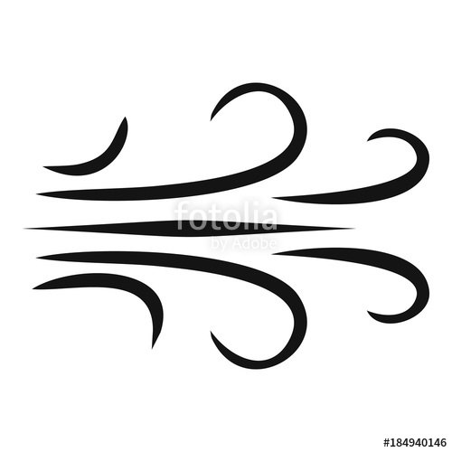 500x500 Wind Icon Simple Illustration Of Wind Vector Icon For Web Stock