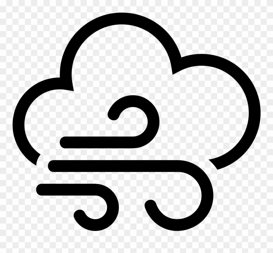 880x815 Windy Weather Icon