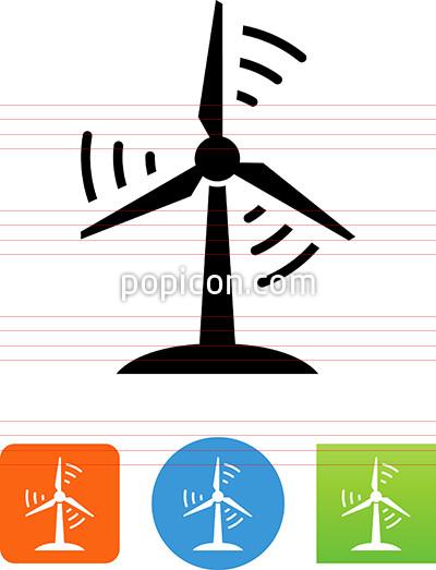 400x523 Wind Turbine Icon