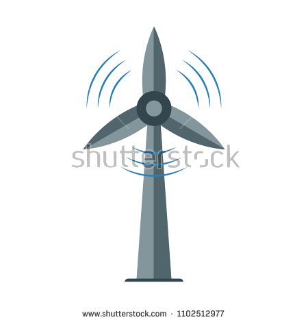 450x470 Wind Turbine Icon Windmill Icon, Ecology Symbol, Alternative