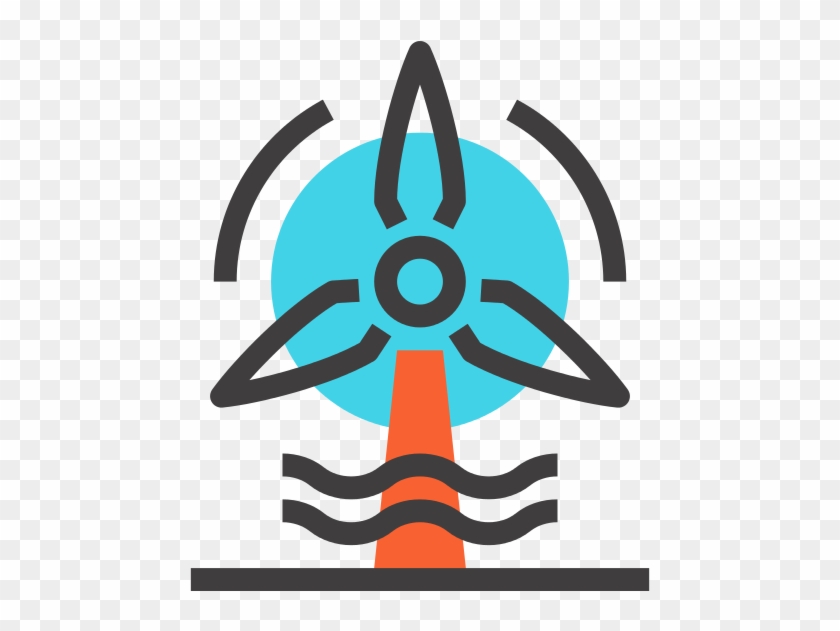 840x631 Wind Turbine Icon