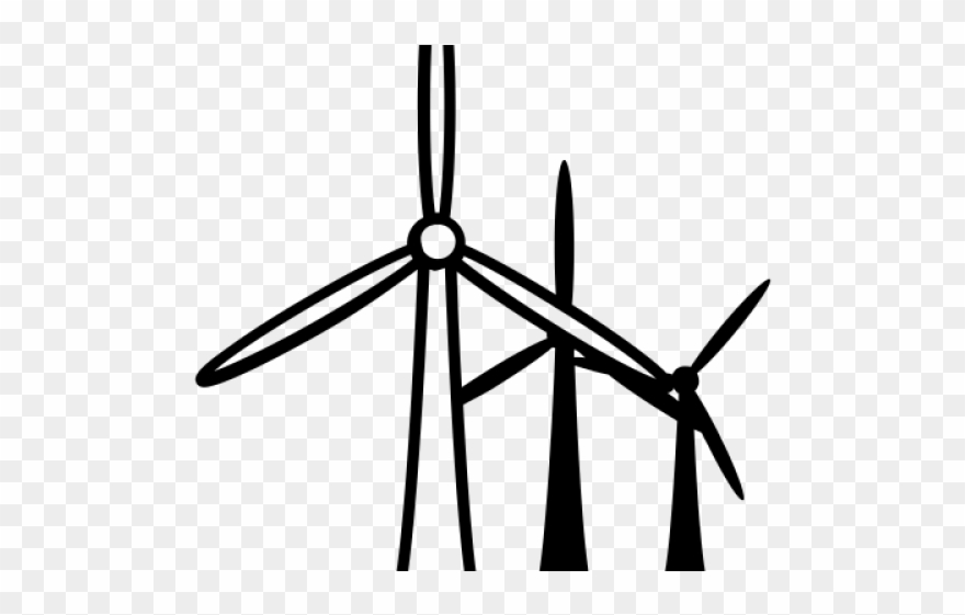 880x561 Wind Turbine Icon Transparent Clipart