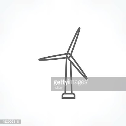 416x416 Wind Turbine Icon Premium Clipart