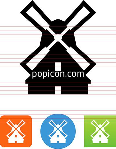 400x514 Windmill Icon