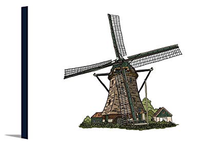 425x283 Dutch Windmill