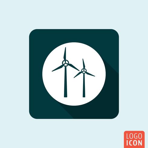 490x490 Windmill Icon Isolated Vector