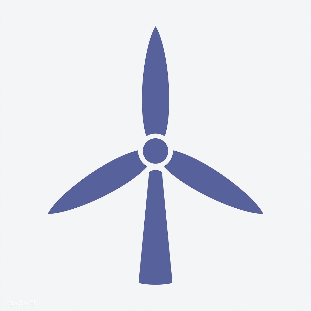 1200x1200 Windmill Icon Isolated On Background Free Image