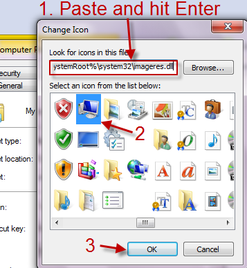 357x388 Windows How To Pin Computer Icon To The Taskbar