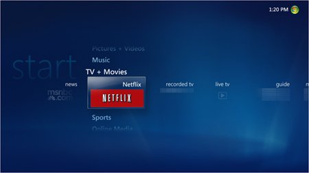 450x252 Microsoft Adds Netflix Integration To Windows Media Center