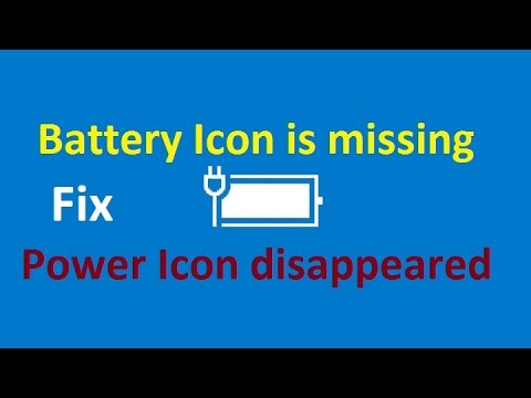 480x360 Battery Icon Disappeared From Notification Area Windows