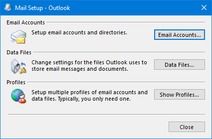 No Mail Icon In Control Panel 425x279 No Mail Icon In Control Panel