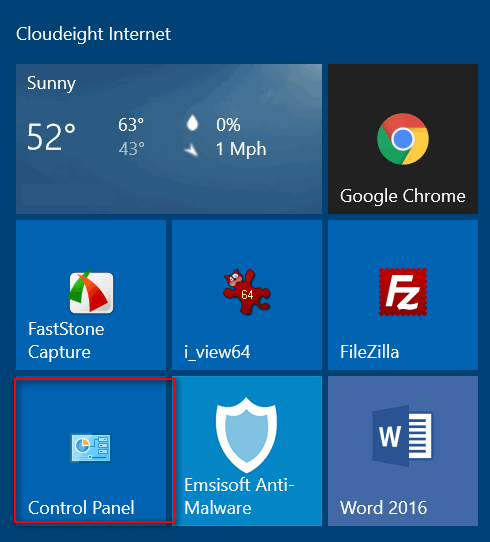 Control Panel Goes Missing In Windows Creators Update 490x542 Control Panel Goes Missing In Windows Creators Update