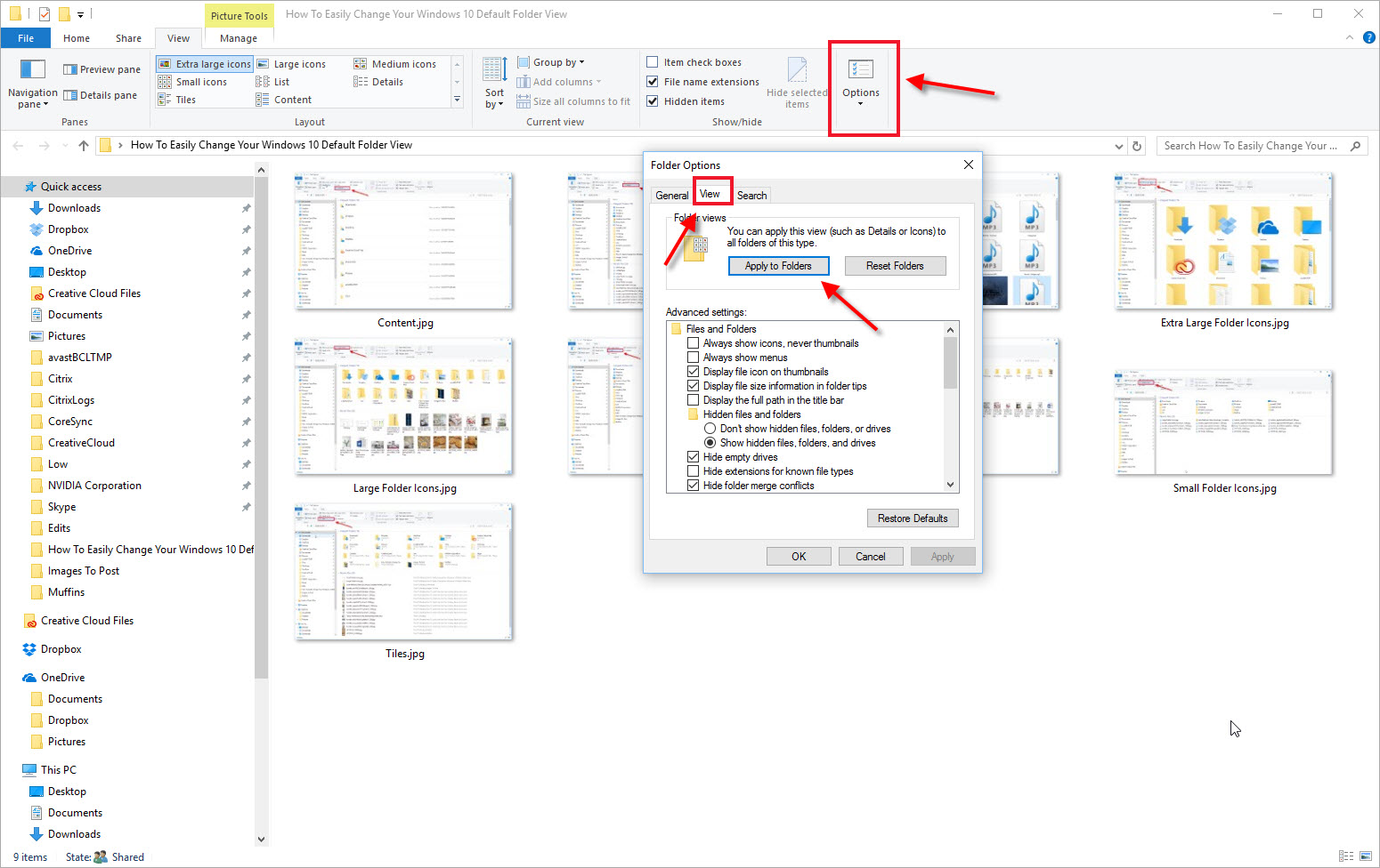1550x976 How To Easily Change Your Windows Default Folder View