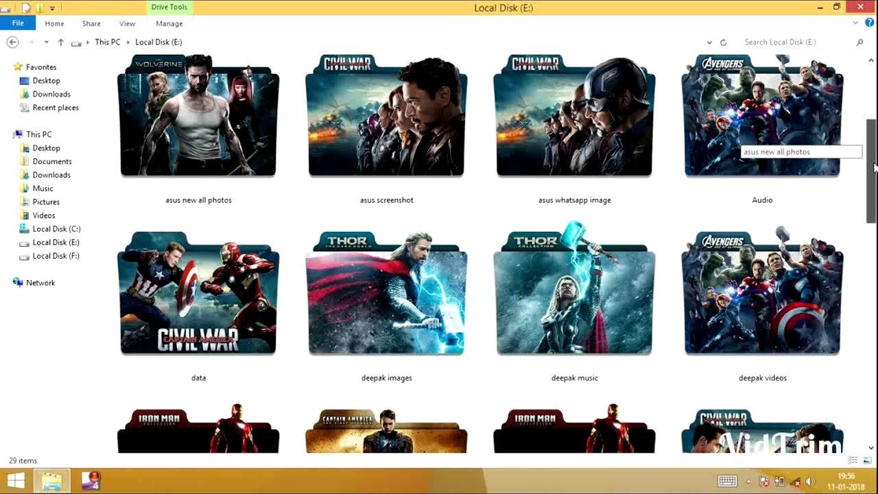 1280x720 Marvel Superheroes Folder Icon Pack For Window Window