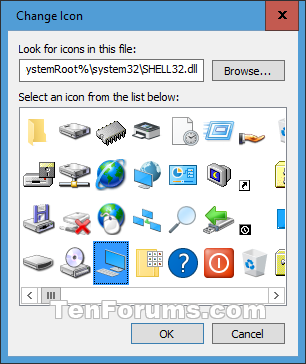 306x364 Change Library Icon In Windows Tutorials
