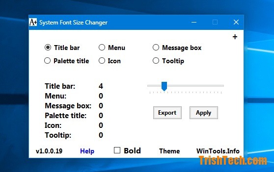 558x351 System Font Size Changer Adjust System Font Size In Windows