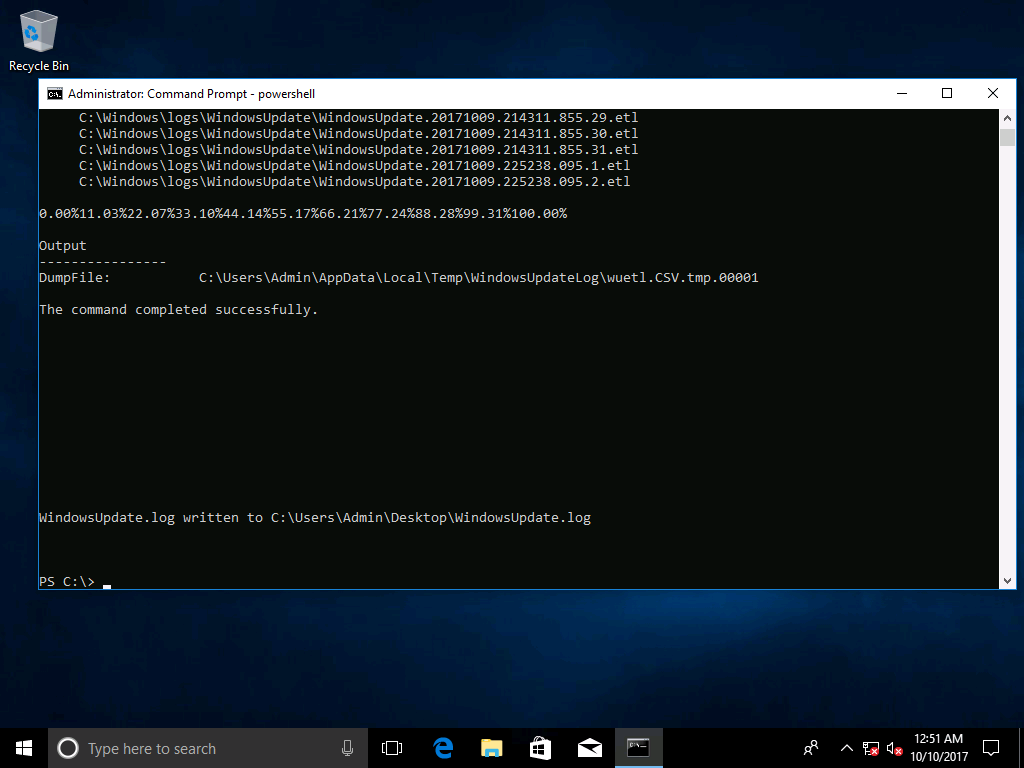 1024x768 Improved Windows Update Log Formatting With Windows