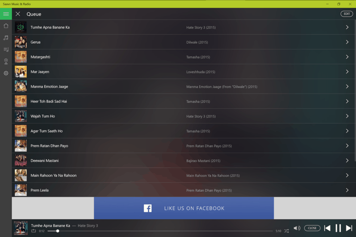 Saavn Music Radio Now Has A Universal Windows App 1152x768 Saavn Music Radio Now Has A Universal Windows App
